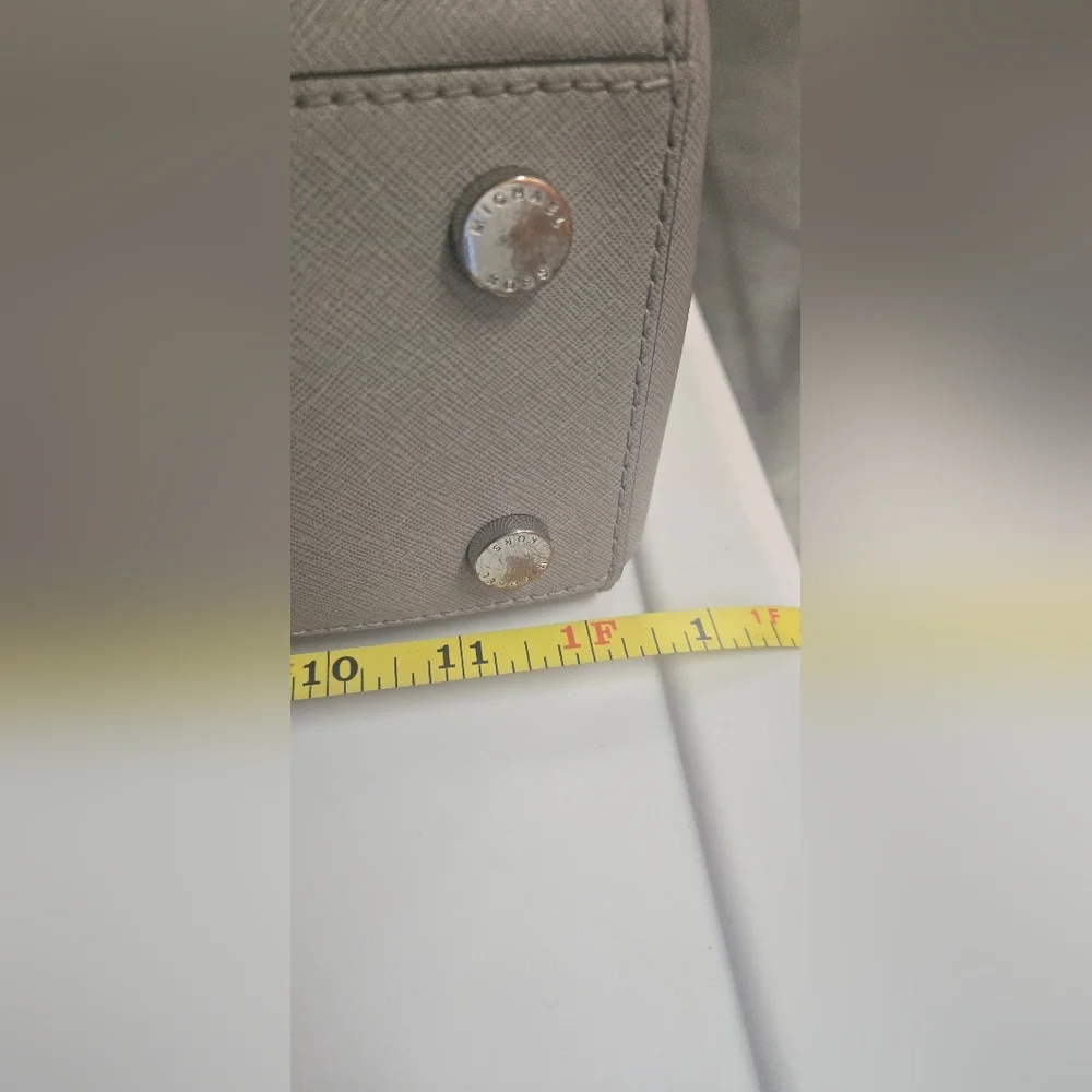 Michael Kors Gray Satchel Bag
